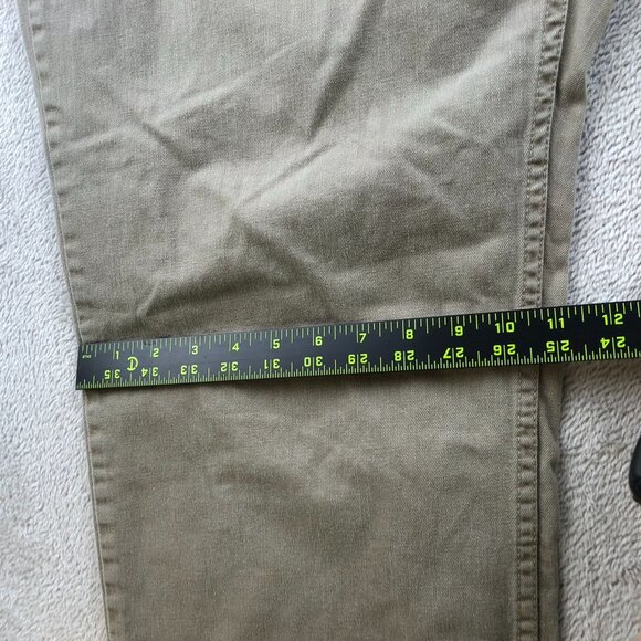 Levi's Mens Pants Size 44x29 Hemmed 559 Khaki Straight Relaxed Classic Casual Po - Picture 5 of 14